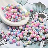 Two Tone Opaque Colours Glass Seed Beads SEED-E005-02C-1