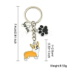 Alloy Enamel Keychain KEYC-YW00067-3