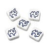 Handmade Porcelain Beads PORC-Z004-02G-1