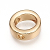 Brass Charms LS-ZIRC-I037-01O-G-2