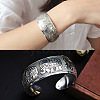 Retro & Bohemian Style Alloy Cuff Bangles for Women FS-WG4A806-01-1