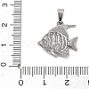 304 Stainless Steel Pendants LS-STAS-B141-03F-P-3