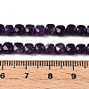 Natural Lepidolite Beads Strands G-N342-128-1-5