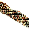 Natural Ocean Agate/Ocean Jasper Beads Strands G-G716-03-6mm-4