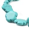 Synthetic Turquoise Beads Strands G-F769-W01-02-4