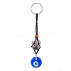 Handmade Evil Eye Lampwork Pendant Decoraton HJEW-JM02027-02-1