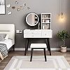 Acrylic Mirror Wall Stickers AJEW-GA0001-18-4