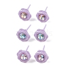 Hypoallergenic Bioceramics Zirconia Ceramic Stud Earrings EJEW-C111-10A-1