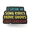 I Speak in Song Lyrics Inspirational Quote Enamel Pins JEWB-Z010-03F-EB-1