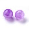Acrylic Imitation Jade Beads MACR-E025-25F-8mm-2