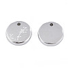 Non-Tarnish 316 Surgical Stainless Steel Charms STAS-S116-418J-P-3
