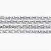 Tarnish Resistant 304 Stainless Steel Cable Chains CHS-H009-23P-1