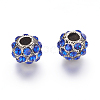 Alloy Rhinestone European Beads PALLOY-P144-08B-2