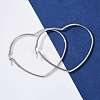 Tarnish Resistant 201 Stainless Steel Hoop Earrings LS-EJEW-A052-09C-5