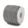 Tarnish Resistant 304 Stainless Steel Cable Chains CHS-Q001-08-100m-4