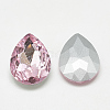 Pointed Back Glass Rhinestone Cabochons RGLA-T081-18x25mm-10-2