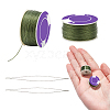 2 Rolls Special Coated Polyester Beading Threads OCOR-NB0002-06E-9