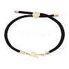 1Pc Adjustable Nylon Cord Slider Bracelets for Women BJEW-LP0001-32R-01-1
