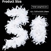 Turkey Feathers Fluff Boa for Dancing FIND-WH0126-125B-2
