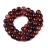 Dyed Natural White Jade Beads Strands G-T138-D24-2