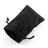 Polyester Imitation Burlap Packing Pouches Drawstring Bags LS-ABAG-R005-9x7-09-2