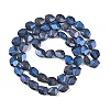 Electroplate Glass Beads Strands EGLA-C009-01A-FR04-2