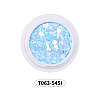 Hexagon Shining Nail Art Decoration Accessories MRMJ-T063-545I-2