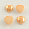 Pearlized Plated Opaque Glass Cabochons PORC-S800-10mm-M-2