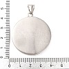 316 Surgical Stainless Steel  Pendants STAS-Z073-58AS-01-3