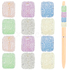 24Pcs 6 Colors Drusy Cube Resin Rhinestone Beads RESI-PA0001-43B-1
