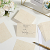 Eco-friendly Paper Greeting Card DIY-WH20002-619A-06-3