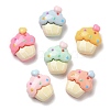Opaque Resin Imitation Food Decoden Cabochons RESI-K027-13-2