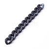Handmade Acrylic Curb Chains X-AJEW-JB00679-05-2