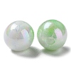 Two Tone Opaque Acrylic Beads SACR-P024-01A-M-3