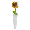 Woolen Yarn Artificial Flower AJEW-WH0314-592-1