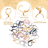 SUPERFINDINGS 30Pcs 5 Style 304 Stainless Steel Leverback Earring Findings STAS-FH0001-74-3