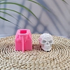 DIY Food Grade Skull Candle Silicone Molds PW-WG93F69-01-5