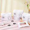 DICOSMETIC 30Pcs Kraft Paper Small House Gift Storage Boxes CON-DC0001-04-4