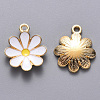 Alloy Enamel Pendants X-ENAM-S121-116B-1