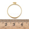 Adjustable Brass Pad Ring Setting KK-K414-01B-G-3
