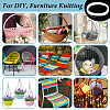 Plastic Rattan Wicker Strips DIY-WH0816-132G-5