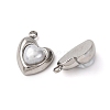 304 Stainless Steel Charms STAS-P406-11P-2