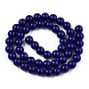 Opaque Solid Color Glass Beads Strands LS-GLAA-T032-P8mm-03-3