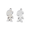 Non-Tarnish 201 Stainless Steel Pendants STAS-N091-142P-1