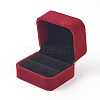 Square Velvet Ring Boxes VBOX-WH0002-03A-2