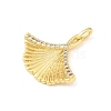 Brass Micro Pave Cubic Zirconia Pendants LS-KK-K411-08G-2