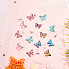 SUNNYCLUE DIY Butterfly Pendant Making Kits DIY-SC0014-17-4