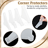 48Pcs 4 Styles Triangle Plastic Furniture Corner Guards AJEW-BC0007-83B-4