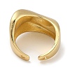 Rack Plating Brass Cuff Finger Rings for Women RJEW-C114-13C-G-3