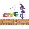 DIY Word Style Earring Making Kits DIY-TA0008-61-23